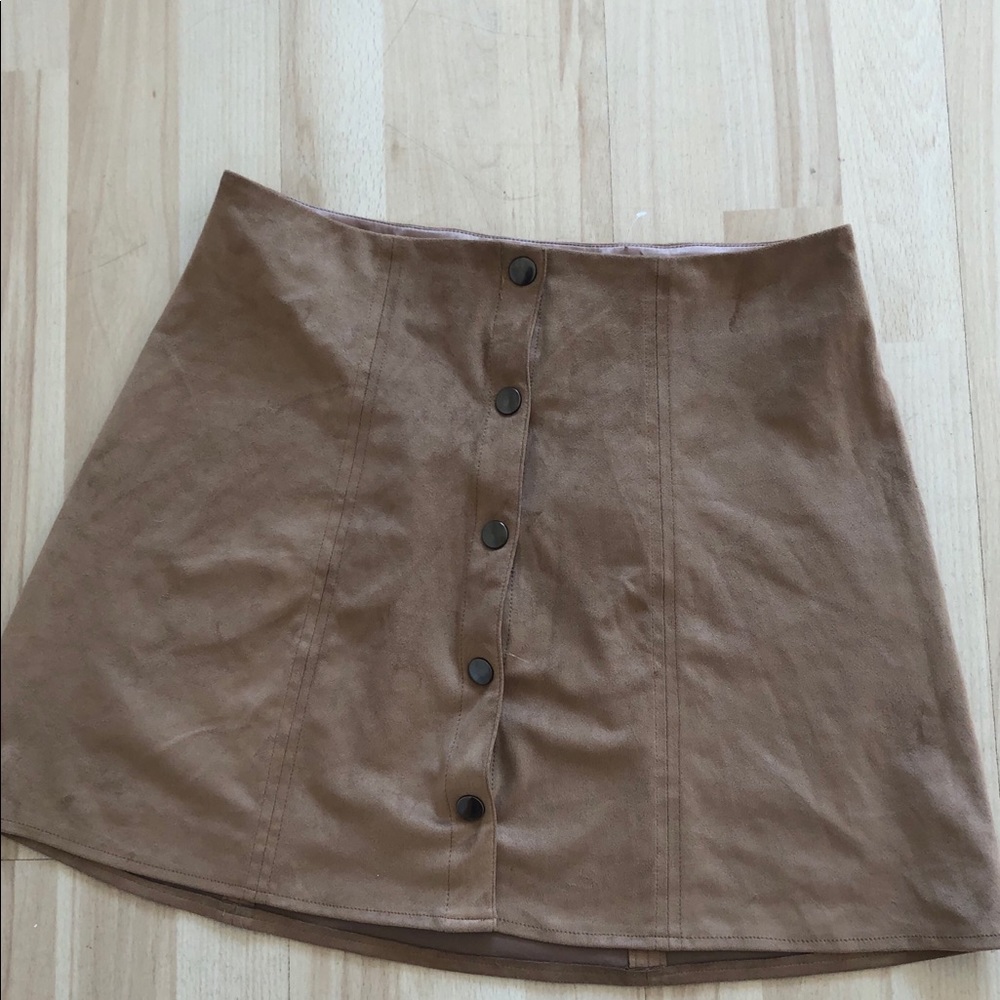 Kylie and Kendall button down skirt